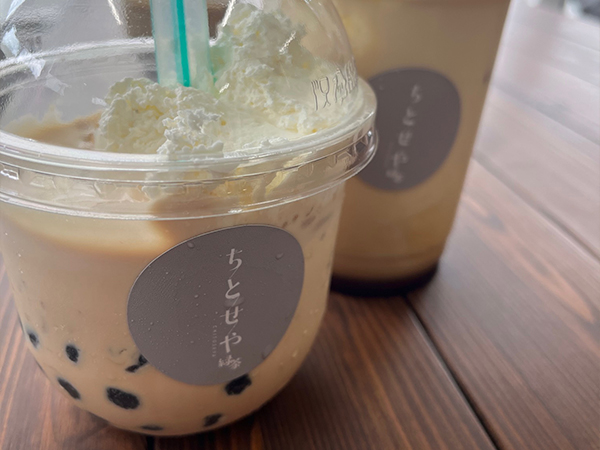ちとせや緑茶 ステッカー